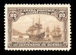 Stamp of Canada 1908 Québec Tercentenary lh mint complete set of eight,