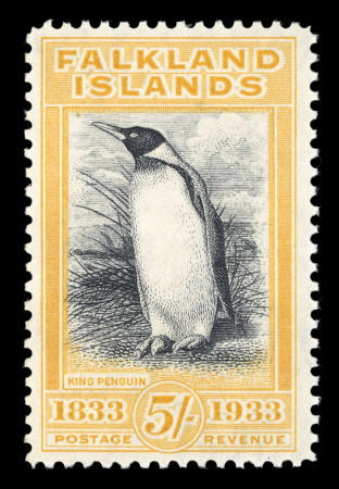 Stamp of Falkland Islands 1933 Centenary complete lh mint set of twelve, fresh,