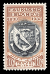 Stamp of Falkland Islands 1933 Centenary complete lh mint set of twelve, fresh,