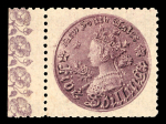 Stamp of Australia » New South Wales 1897-99 Re-issue 5s reddish-purple, lh left sheet marginal