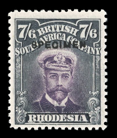 Stamp of Rhodesia 1913-19 Admirals 1/2d to £1 complete lh mint set of
