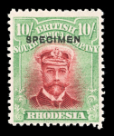 Stamp of Rhodesia 1913-19 Admirals 1/2d to £1 complete lh mint set of