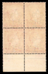 Stamp of St. Vincent 1882-83 Surcharged 2 1/2d on 1d lake, mint and mint