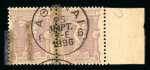 Stamp of Greece » 1896 Olympics » Usages during the Games Greece 1896 Olympics 1L, 2L and 5L first day cancels