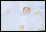Stamp of Italian States » Naples Naples 1861 10gr and 50gr to Papal States