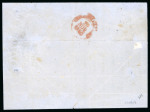 Stamp of Italian States » Naples Naples 1860 1/2t Coat of Arms on part entire