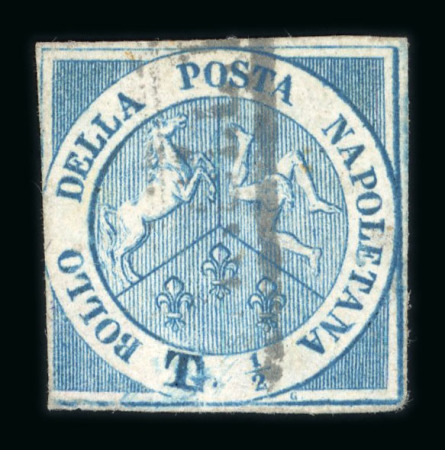 Stamp of Italian States » Naples Naples 1860 Trinacria 1/2t used