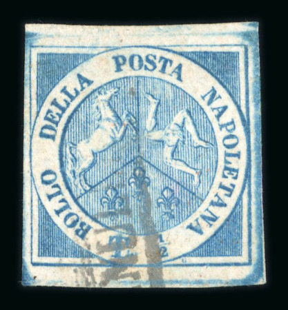Stamp of Italian States » Naples Naples 1860 Trinacria 1/2t used