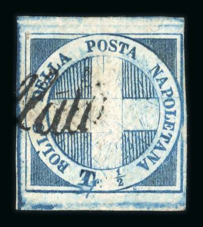 Stamp of Italian States » Naples Naples 1860 1/2t Coat of Arms used