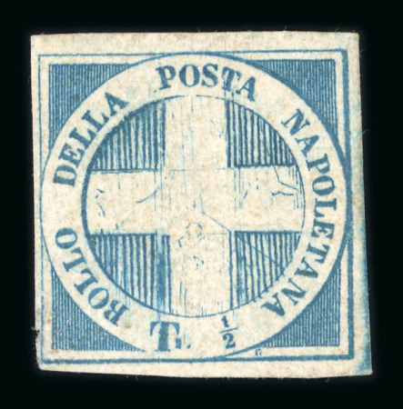 Stamp of Italian States » Naples 1860 1/2t Savoy Cross unused