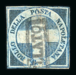 Stamp of Italian States » Naples 1860-61 1/2t Savoy Cross used