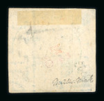 Stamp of Italian States » Naples ½ tornese blue 'Savoy Cross', with marginal watermark,
