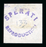 Stamp of Italian States » Naples  Jean de Sperati, with partial circular postmark 'PARTENZA DA NAPOLI 11 APR 1861'