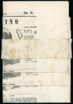 Stamp of Italian States » Naples Neapolitan Provinces 1862 triple newspaper wrapper to Gallipoli