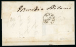 Stamp of Italian States » Naples 1861 (27 Lug) registered combination cover