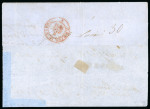Stamp of Italian States » Naples Neapolitan Provinces/Naples 1861 registered combination cover