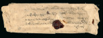 Stamp of Tibet » 1912 Issue - Covers Tibet 1912 First Issue postal history 2/3tr potsage error cover