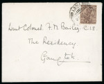 Stamp of Tibet » British and Indian Post Offices Indian Post Offices accumulation