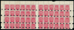 Stamp of Southern Rhodesia 1924-29 ½d. blue-green and 1d. bright rose, interpanneau