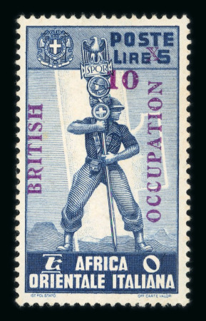 Stamp of Italy » Italian Colonies and Possessions » Eastern Africa Italian East Africa British Occupation