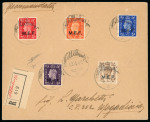 Stamp of British Occupation of Italian Colonies » Somalia Somalia 1942 MEF forerunner cover