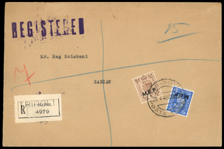 Stamp of British Occupation of Italian Colonies » Tripolitania British Occupation Tripolitania