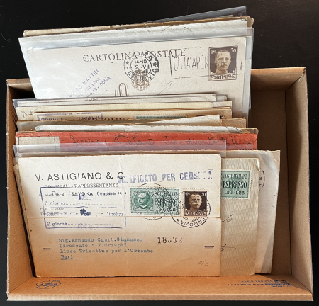 Stamp of Italy » Italy and Areas Collections and Lots WWII Censored Mail: Accumulation