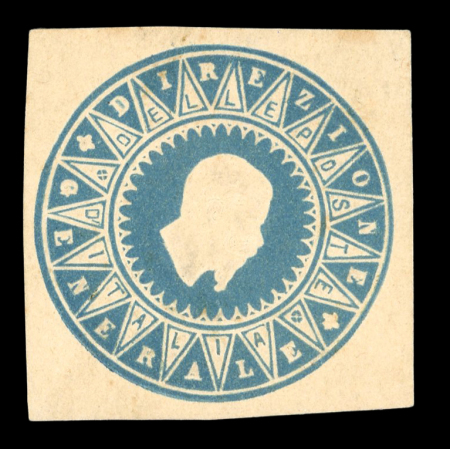 Stamp of Italy » Regno d'Italia Proofs 1864 Direzione Generale circular Emanuele II circular proofs