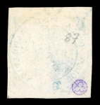 Stamp of Italian States » Naples Naples Trinacia 1860 1/2t blue used