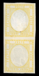 Stamp of Italian States » Naples Neapolitan Provinces 20gr triple print unused