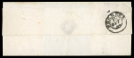 Stamp of Italian States » Romagna Romagna 1859 unique bisect cover