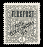 Stamp of Czechoslovakia Czechoslovakia 1919 Posta Ceskoslovenska airmail set