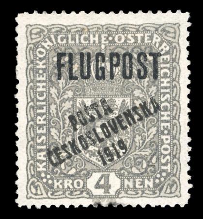 Stamp of Czechoslovakia Czechoslovakia 1919 Posta Ceskoslovenska airmail set