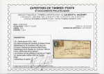 Stamp of France » Type Cérès de 1849-1850 1853, Lettre de Basse Pointe (Martinique) pour Aix-en-Provence