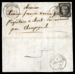Stamp of France » Type Cérès de 1849-1850 1849, Lettre du 31 décembre 1848 de Besançon (Doubs)