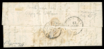 Stamp of France » Type Cérès de 1849-1850 1849, Cérès 20c noir Y&T n°3 oblitéré du cachet provisoire