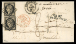 Stamp of France » Type Cérès de 1849-1850 1850,  Lettre expédiée de Chambery (Savoie, Sardaigne)
