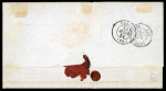Stamp of France » Type Cérès de 1849-1850 1851,  Lettre de Rouen pour Valparaiso (Chili) affranchie