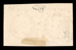 Stamp of France » Empire 1853-1862 1853, Napoléon non dentelé Y&T n°18, 1f carmin en paire