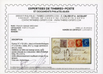 Stamp of France » Empire 1853-1862 1866, Affranchissement mixte Grande Bretagne / France
