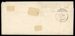 Stamp of France » Empire Lauré 1863-1870 1871, Napoléon Lauré Y&T n°29 20c bleu oblitéré griffe