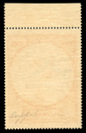 Stamp of Colonies françaises » Monaco 1946, Poste Aérienne Y&T n°14a 100f rouge avec variété