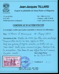 1941-1942, série de 4 timbres non-émis Maury (2010)