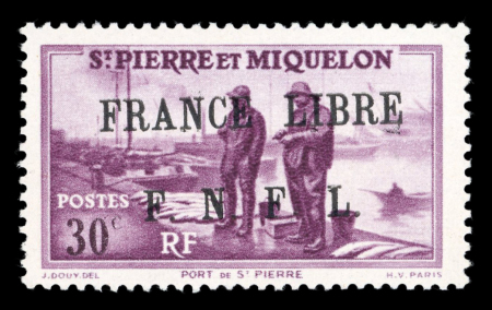 1941-1942, série de 4 timbres non-émis Maury (2010)