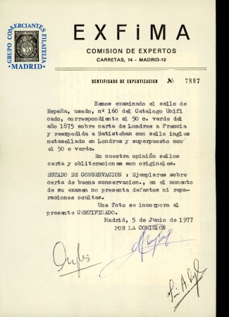 1875 (Dec. 1) entire to a seminarian in France, redirected to Santesteban, Basque Region