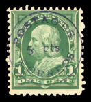Puerto Rico, 1898, Ponce provisional surcharge “Postage