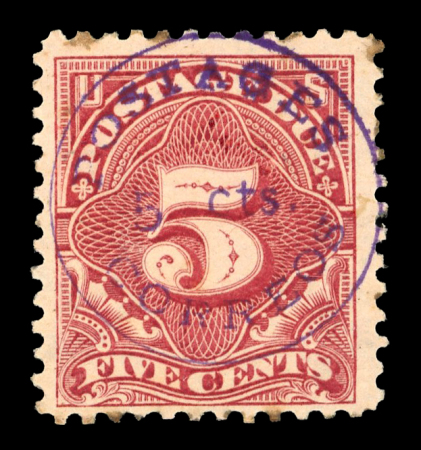 Puerto Rico, 1898, Ponce provisional surcharge “Postage