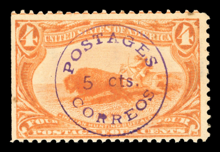 Puerto Rico, 1898, Ponce provisional surcharge “Postage