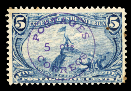 Puerto Rico, 1898, Ponce provisional surcharge “Postage