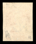 Stamp of New Zealand New Zealand 1864 wmk NZ 1d carmine-vermilion, fine to good margins, used